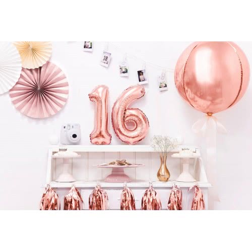 OEM Foil Μπαλόνι Αριθμός 1 35Cm Rose Gold Χρυσό FB10M-1-019R 5902230779877