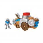 Mattel Imaginext Ιπποτες - Φιγούρες Ιππότες Με Αξεσουάρ Και Όχημα Βασιλικός Κριός HCG47 / HCG48 194735009824