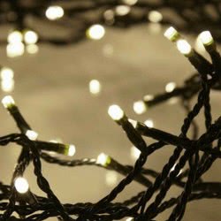 Epam 600 Χριστουγεννιάτικα Λαμπάκια LED Θερμό Λευκό 33μ σε Σειρά με Πράσινο Καλώδιο και Προγράμματα  XLALED600-GWW/31V 520326604