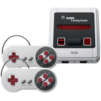 MG TOYS Κονσόλα Παιχνιδιών Τηλεόρασης Mg Super Family Game 16 Bit 167 Games 406041 5204275060416