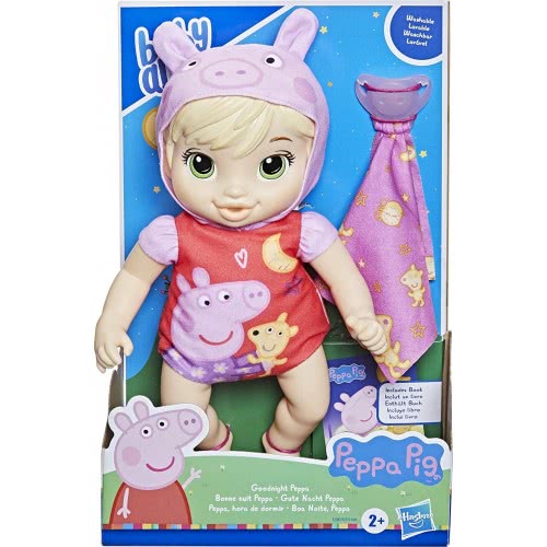Hasbro Baby Alive Goodnight Peppa Pig F2387 5010993857838