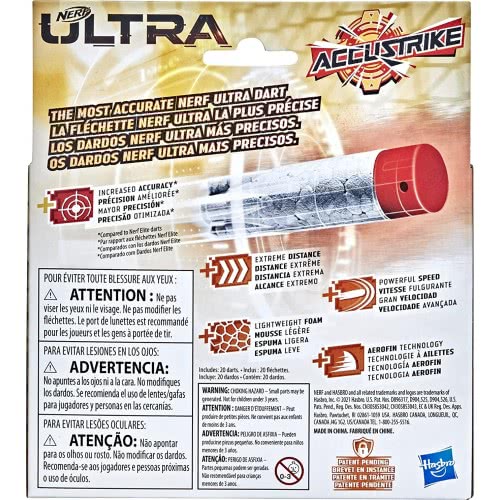 Hasbro NERF Ultra Accustrike 20 Dart Refill F2311 5010993869442