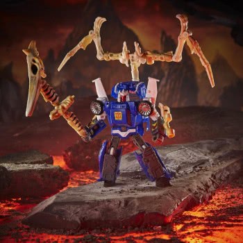 Hasbro Transformers Generations War For Cybertron Kingdom Deluxe Wfc-K26 Autobot Tracks Action Figure - 8 And Up, 5.5-Inch F0364