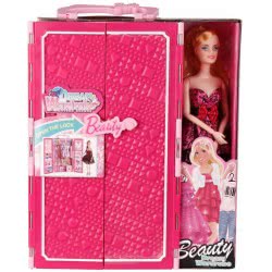 Toys-shop Choice Ντουλάπα Με Κούκλα Και Ρούχα JO120759 6990521207597