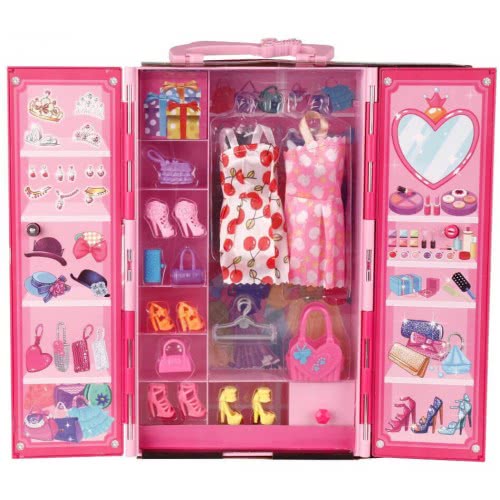 Toys-shop Choice Ντουλάπα Με Κούκλα Και Ρούχα JO120759 6990521207597