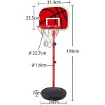 Toys-shop Choice Μπασκέτα 1,39M Με Μπαλίτσα JS068496 6990521684961