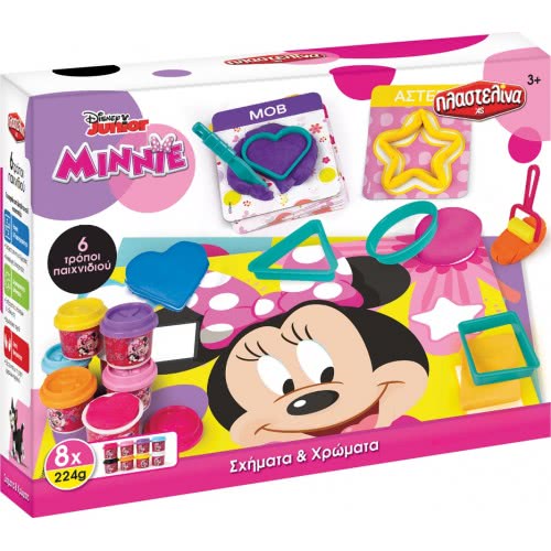 As company Dough Learning Shapes And Colors Set 8 Pots With 3D Caps 224Gr For Ages 3+ 1045-03588 5203068035884