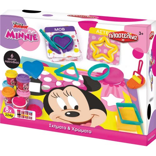 As company Dough Learning Shapes And Colors Set 8 Pots With 3D Caps 224Gr For Ages 3+ 1045-03588 5203068035884