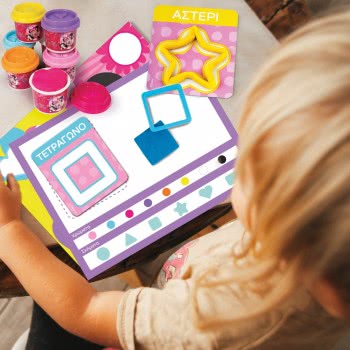 As company Dough Learning Shapes And Colors Set 8 Pots With 3D Caps 224Gr For Ages 3+ 1045-03588 5203068035884