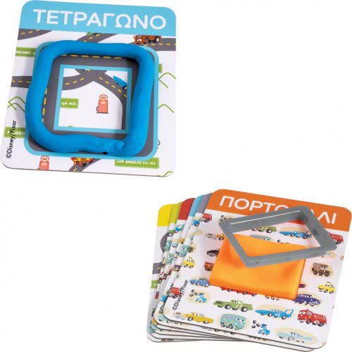 As company Πλαστελίνη Μαθαίνω Τα Σχήματα Και Τα Χρώματα Βαζάκια Με Καπάκια Καλουπάκια 224Gr 1045-03589 5203068035891