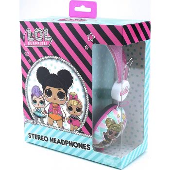 otl technologies Lol Surprise Glitter Glam Tween Dome Kids Wired Headphones (Official Licensed Product)  5055371622769