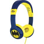 otl technologies Batman Bat Signal Wired Headphones For Children Aged 3 To 7 Years Blue  5055371623018
