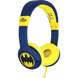 otl technologies Batman Bat Signal Wired Headphones For Children Aged 3 To 7 Years Blue  5055371623018