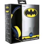otl technologies Batman Bat Signal Wired Headphones For Children Aged 3 To 7 Years Blue  5055371623018