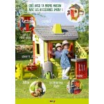 Smoby Νέο Jura Lodge Playhouse Σπιτάκι, Γκρι, Πράσινο, Λευκό, Κόκκινο 810500 3032168105003