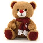 Christakopoulos Christmas Teddy Bear 24 cm in 3 Designs 4922 5212007573851
