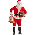 boland Deluxe Santa Claus Costume, Red/White, M/L 313412 8712026134127