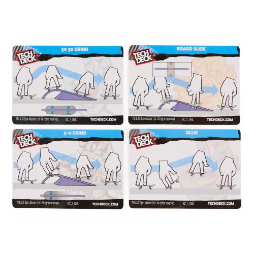 Spin Master Ράμπα Με 2 Σανιδάκια - Pack V 2 Finger Skates 32.013897 778988396254
