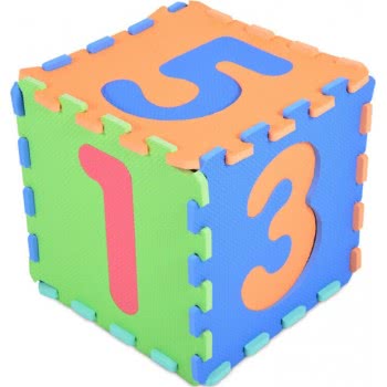 Toys-shop Choice Παζλ Δαπέδου Παιδικό Αριθμοί 1-9 EVA 9Τεμ 30X30εκ JZ074577 6990521745778