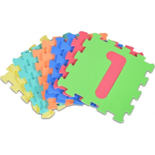 Toys-shop Choice Παζλ Δαπέδου Παιδικό Αριθμοί 1-9 EVA 9Τεμ 30X30εκ JZ074577 6990521745778