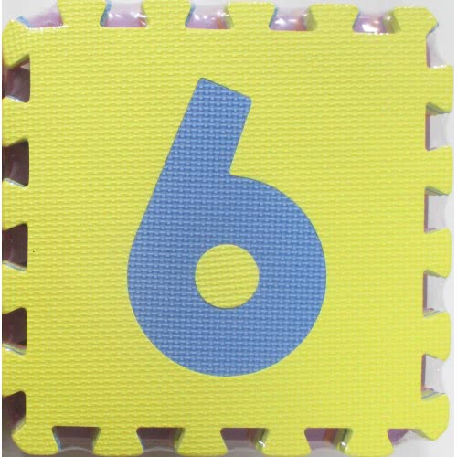 Toys-shop Choice Παζλ Δαπέδου Παιδικό Αριθμοί 1-9 EVA 9Τεμ 30X30εκ JZ074577 6990521745778