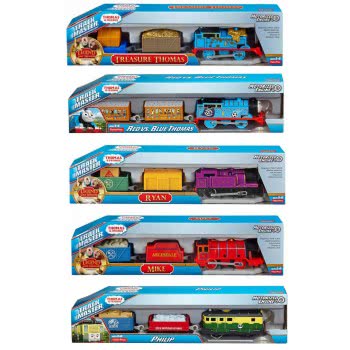 Mattel Μηχανοκίνητα Τρένα Με 2 Βαγόνια BMK93 / ASST 746775384258