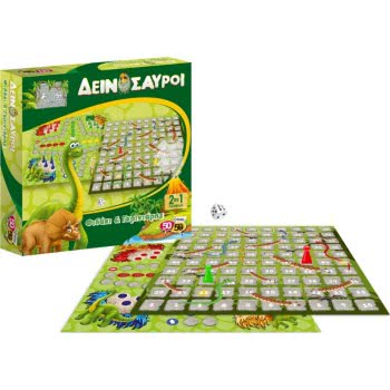 50 50 Games Φιδακι Και Γκρινιαρης Δεινοσαυροι 2 Σε 1 Επιτραπεζιο Παιχνιδι 505211 745114993274