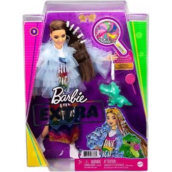 Mattel Barbie Extra Rainbow Dress GYJ78 887961973365