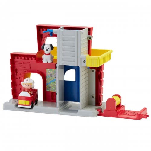 Mattel Little People Wheelies - Πυροσβεστικός Σταθμός BGC67 746775319854