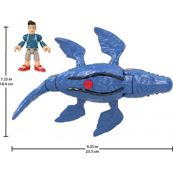 Mattel Imaginext Jurassic World Dender and Figure FMX88 / HCN52 194735015870