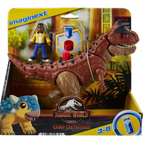 Mattel Imaginext Jurassic World Dender And Figure FMX88 / HCH99 194735010813
