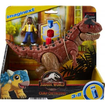 Mattel Imaginext Jurassic World Dender And Figure FMX88 / HCH99 194735010813