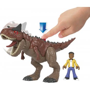 Mattel Imaginext Jurassic World Dender And Figure FMX88 / HCH99 194735010813
