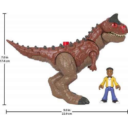 Mattel Imaginext Jurassic World Δεινοσαυρος Και Φιγουρα FMX88 / HCH99 194735010813