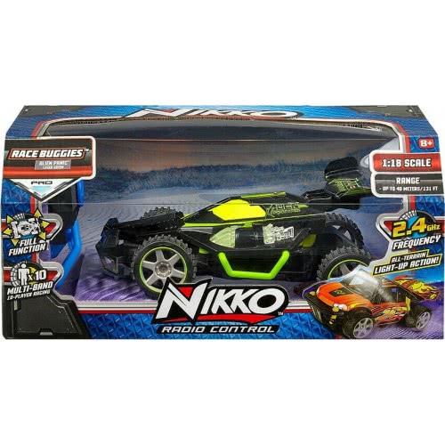 NIKKO Race Buggies RC Τηλεκατευθυνόμενο Alien Panic Green 10043 194029100435
