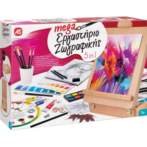 As company Μαθαίνω και Δημιουργώ Mega Εργαστήριο Ζωγραφικής 5 σε 1 1038-11028 5203068110284