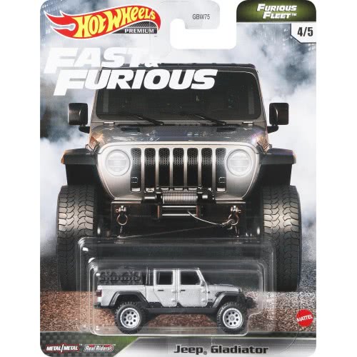 Mattel Hot Wheels Fast And Furious Vehicles Jeep Gladiator GBW75 / GRK52 887961906349