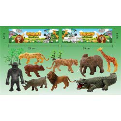 Toys-shop Choice Wild Animal Set 13Pcs JZ073623 6990521736233