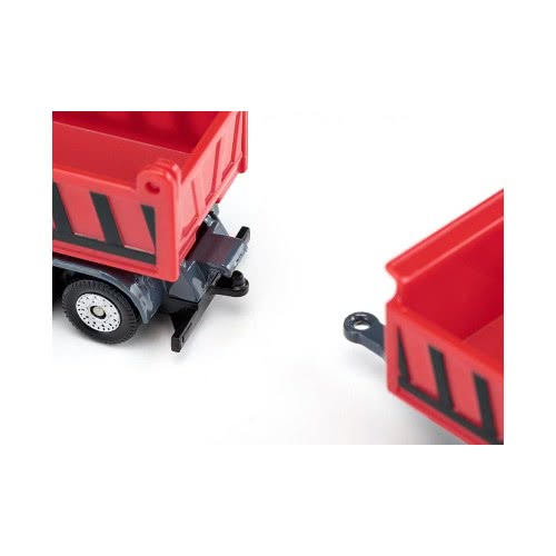 siku Truck With Dumper Body And Tipping Trailer 1685 4006874016853