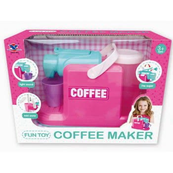 Toys-shop Choice Espresso Coffee Maker With Light And Sounds In Pink JU061826 6990521618263
