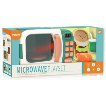 Toys-shop Choice Φούρνος Μικροκυμμάτων Μπαταρίας Με Burger JU061894 6990521618942