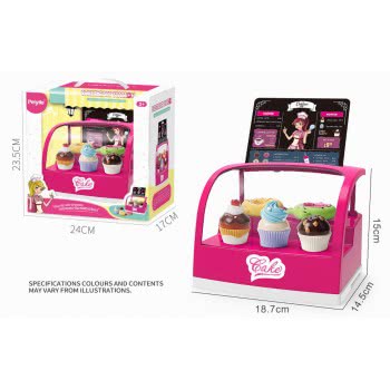 Toys-shop Choice Sweetheart Station Πάγκος Cupckake Με Φως JU062047 6990521620471