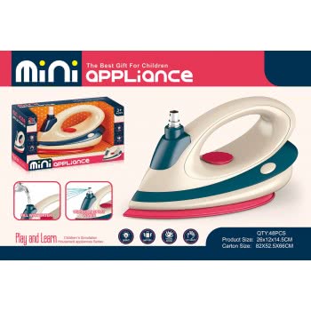 Toys-shop Choice Mini Appliance Σίδερο Ατμού Με Φως JU063137 6990521631378