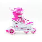 ΑΘΛΟΠΑΙΔΙΑ Adjustable Kids Skates 3 In 1, For Girls, (EU 38-41/Uk 5-8/24,5-26,6Εκ.) 002.10320/K/38 9985777002659