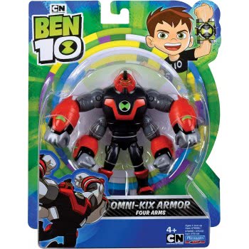 Giochi Preziosi Ben 10 Action Figure-Four Arms Omni Kix BEN47D10 8056379101444