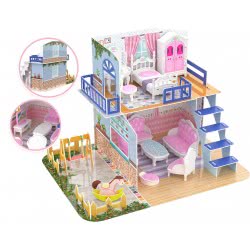 Toys-shop Choice DIY 3D Assembled Cottage Διώροφη Βίλλα JU063540 6990521635406