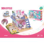 Toys-shop Choice DIY 3D Assembled Cottage Villa JU063540 6990521635406