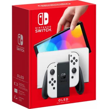 Nintendo Switch OLED 64GB (White)  5949106280297
