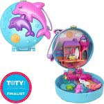 Mattel Polly Pocket Big World Beach Dolphin Compact FRY35 / GTN20 887961918496
