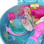 Mattel Polly Pocket Big World Beach Dolphin Compact FRY35 / GTN20 887961918496
